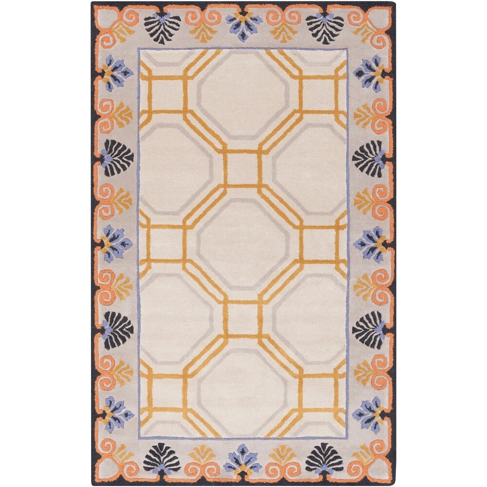 Hand-Tufted Deacon Indoor Wool Area Rug