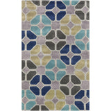 Hand-Tufted Eddleston Geometric Area Rug