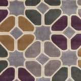 Hand-Tufted Eddleston Geometric Area Rug