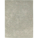 Hand Tufted Ezekiel Green Blended New Zealand Wool Area Rug (5' x 8') - 5' x 8'
