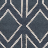 Hand-Tufted Jaclyn Geometric Pattern Viscose Area Rug