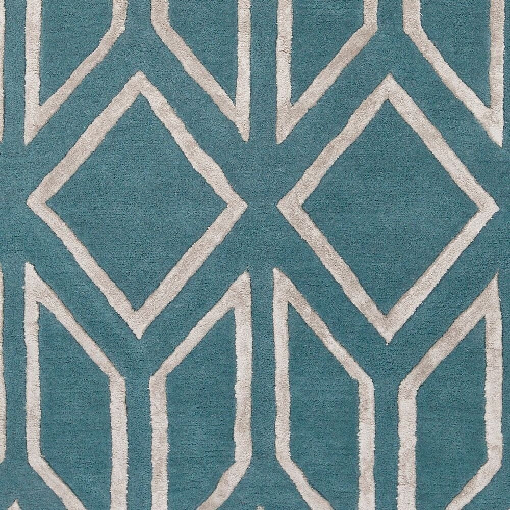 Hand-Tufted Jaclyn Geometric Pattern Viscose Area Rug