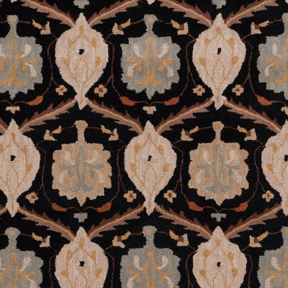 Hand-Tufted Kathy Wool Floral Area Rug - 7'6" x 9'6"