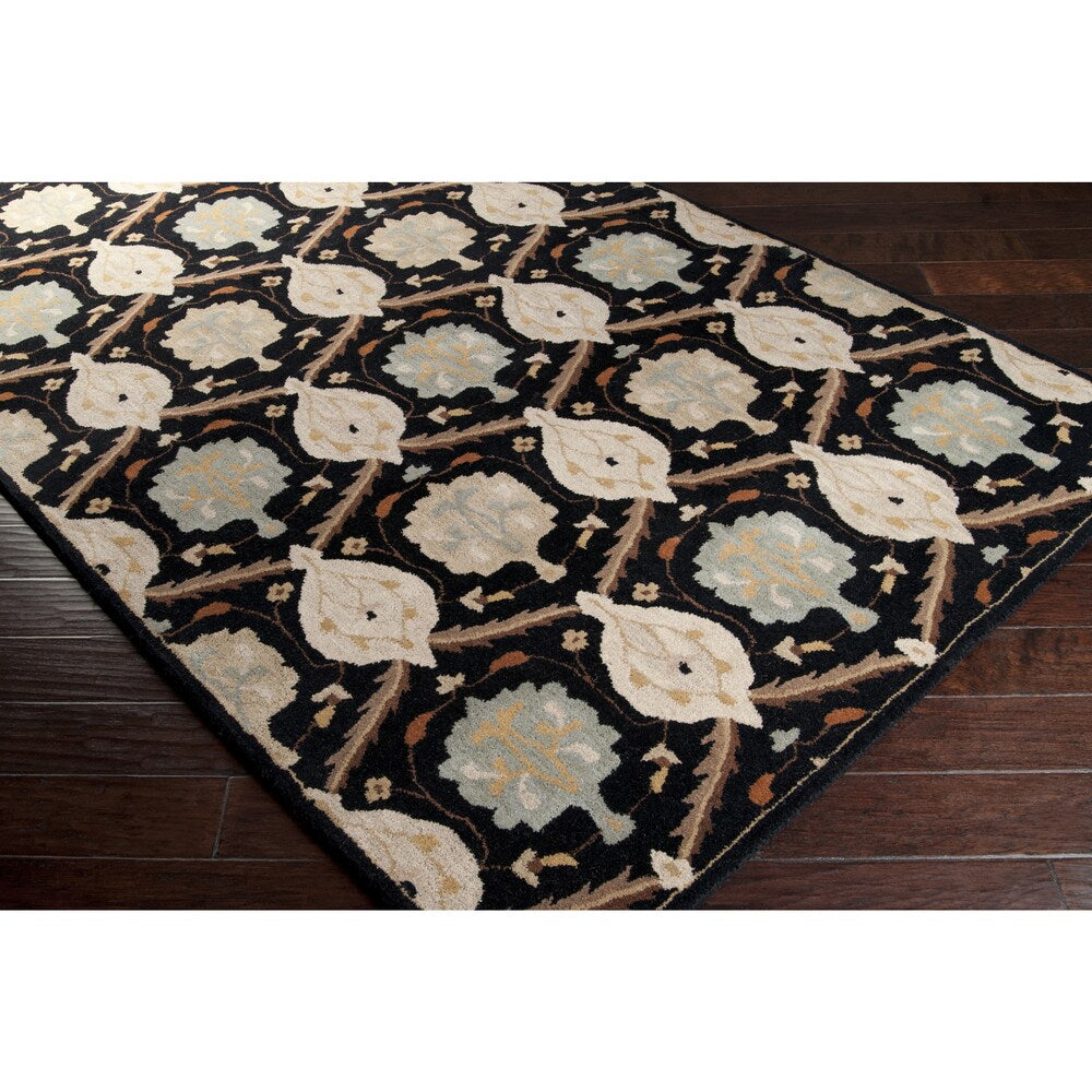 Hand-Tufted Kathy Wool Floral Area Rug - 7'6" x 9'6"
