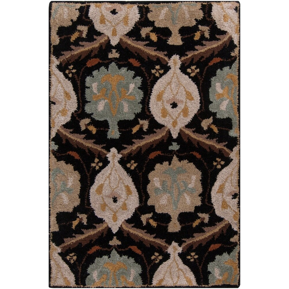 Hand-Tufted Kathy Wool Floral Area Rug - 7'6" x 9'6"