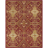 Hand-Tufted Leithen Traditional Wool Area Rug