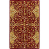 Hand-Tufted Leithen Traditional Wool Area Rug