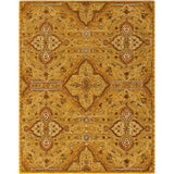 Hand-Tufted Leithen Traditional Wool Area Rug