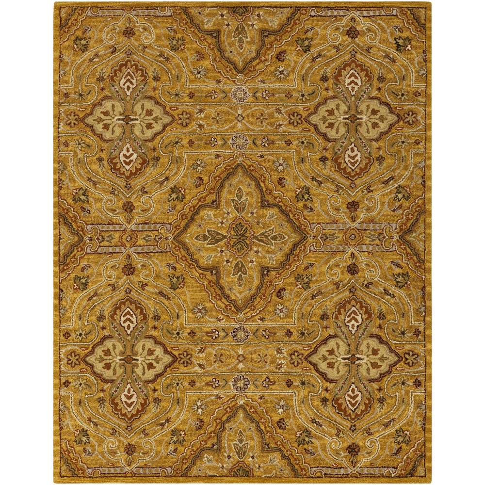 Hand-Tufted Leithen Traditional Wool Area Rug