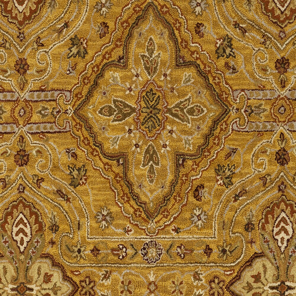 Hand-Tufted Leithen Traditional Wool Area Rug
