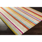 Hand-Tufted Nathan Stripe Wool Area Rug