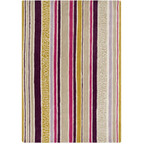 Hand-Tufted Nathan Stripe Wool Area Rug