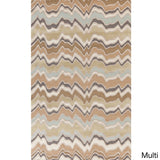 Hand-Tufted Peyton Stripe Pattern Area Rug - 3'3" x 5'3"