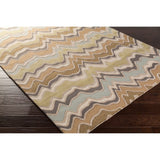Hand-Tufted Peyton Stripe Pattern Area Rug - 3'3" x 5'3"