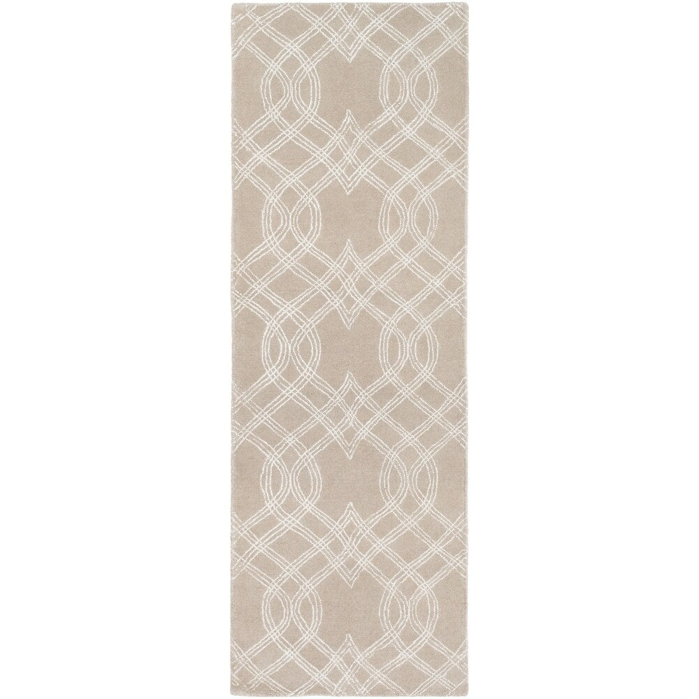 Hand-Tufted Sandown Geometric Indoor Area Rug - 2'6" x 7'6" Runner