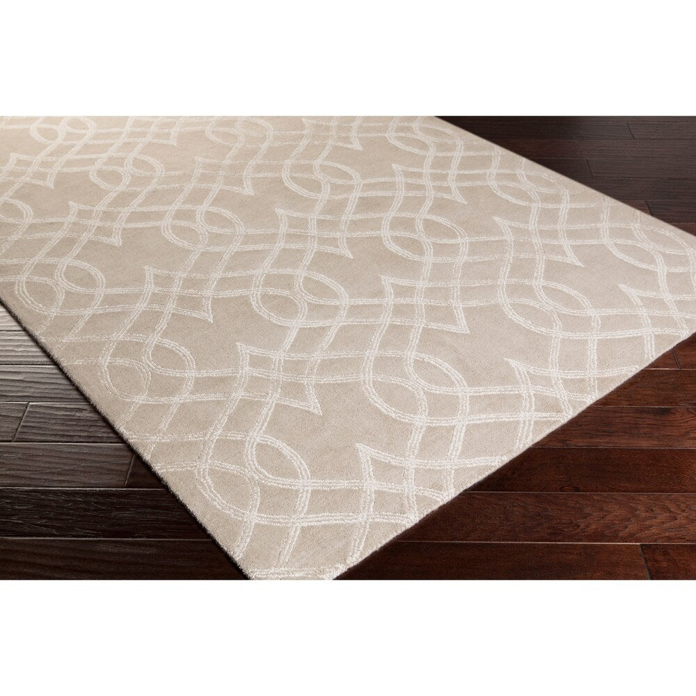 Hand-Tufted Sandown Geometric Indoor Area Rug - 2'6" x 7'6" Runner