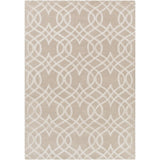 Hand-Tufted Sandown Geometric Indoor Area Rug - 8' x 10'