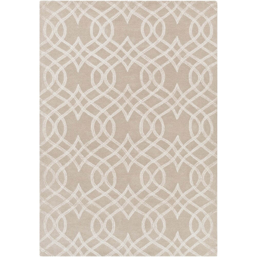 Hand-Tufted Sandown Geometric Indoor Area Rug - 8' x 10'