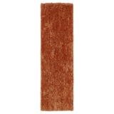 Hand-Tufted Silky Shag Orange Rug (2'3 x 8') - 2'3" x 8'