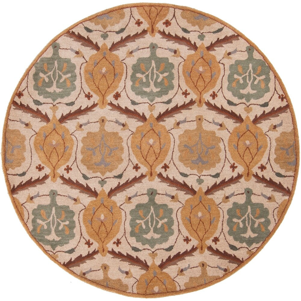 Hand-Tufted Sofia Wool Area Rug - 6' Round