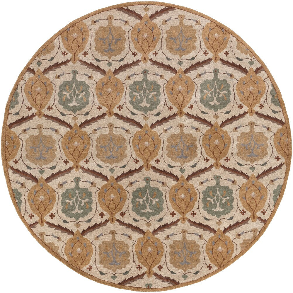 Hand-Tufted Sofia Wool Area Rug - 6' Round