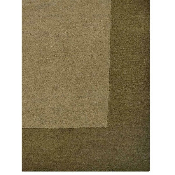 Hand Tufted Solid Area Rug - 5' x 8'