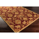 Hand-Tufted Totnes Floral Wool Area Rug - 10' x 14'