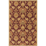 Hand-Tufted Totnes Floral Wool Area Rug - 10' x 14'