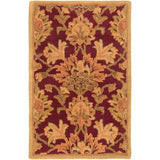 Hand-Tufted Totnes Floral Wool Area Rug - 10' x 14'