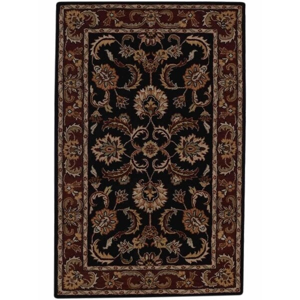 Hand Tufted Traditional Oriental Living Room Carpet Indian Area Rug