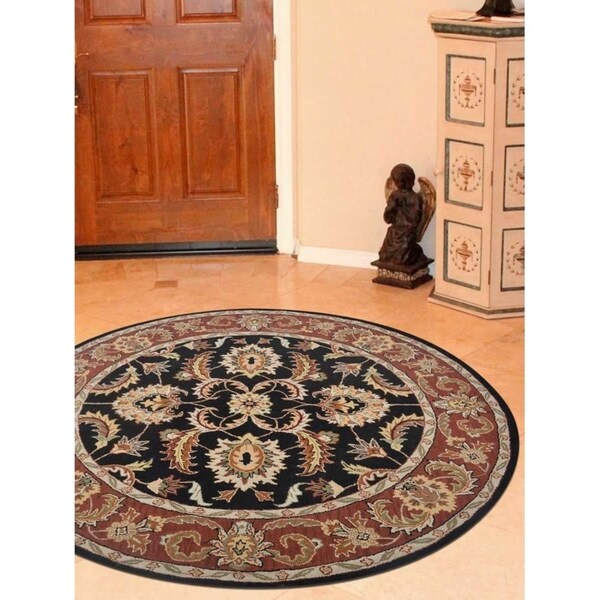 Hand Tufted Traditional Oriental Living Room Carpet Indian Area Rug