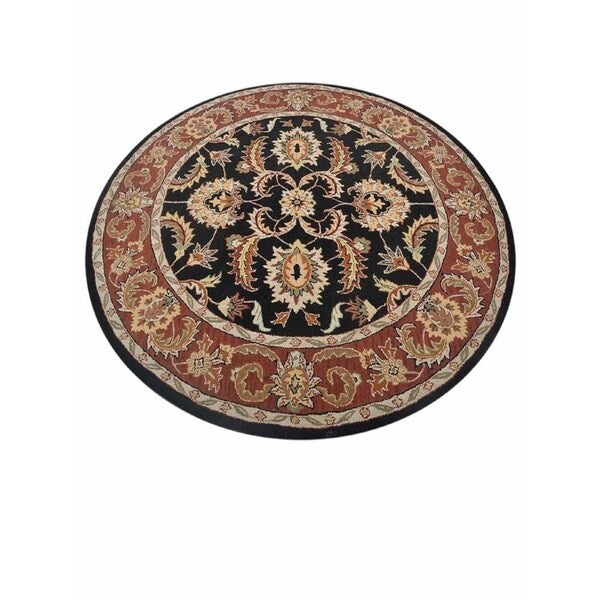 Hand Tufted Traditional Oriental Living Room Carpet Indian Area Rug