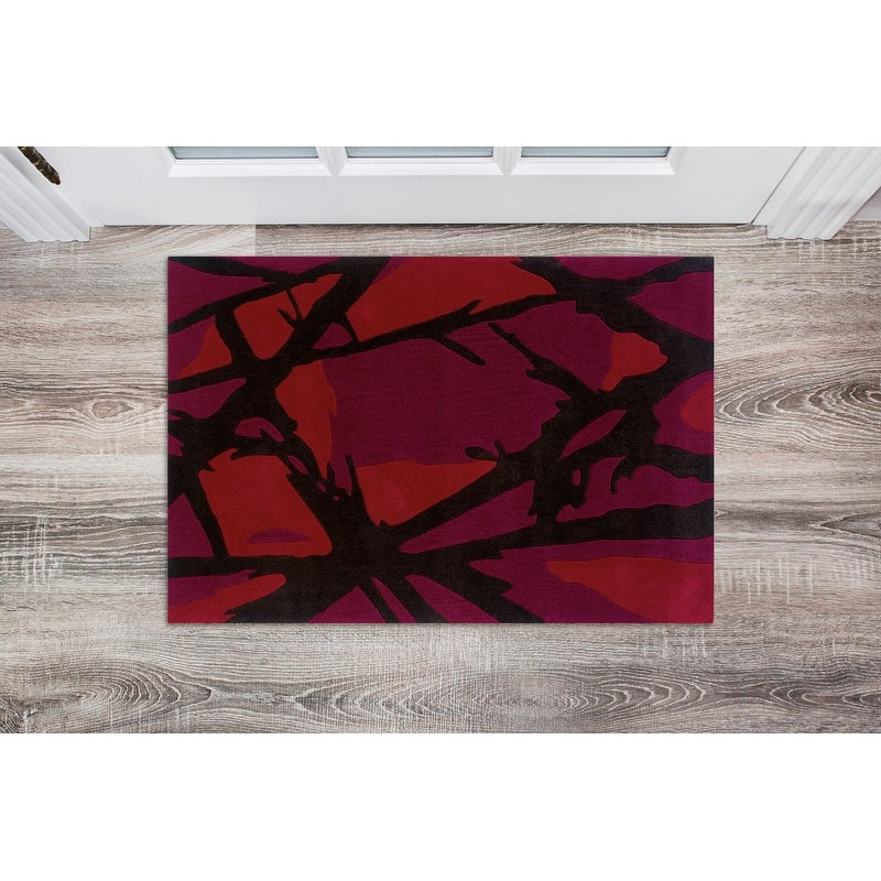 Hand-Tufted Trio Fracture Rug Collection