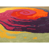 Hand-tufted Wool Contemporary Abstract Cowabunga Area Rug