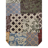 Hand Tufted Wool Round Floral Multicolor