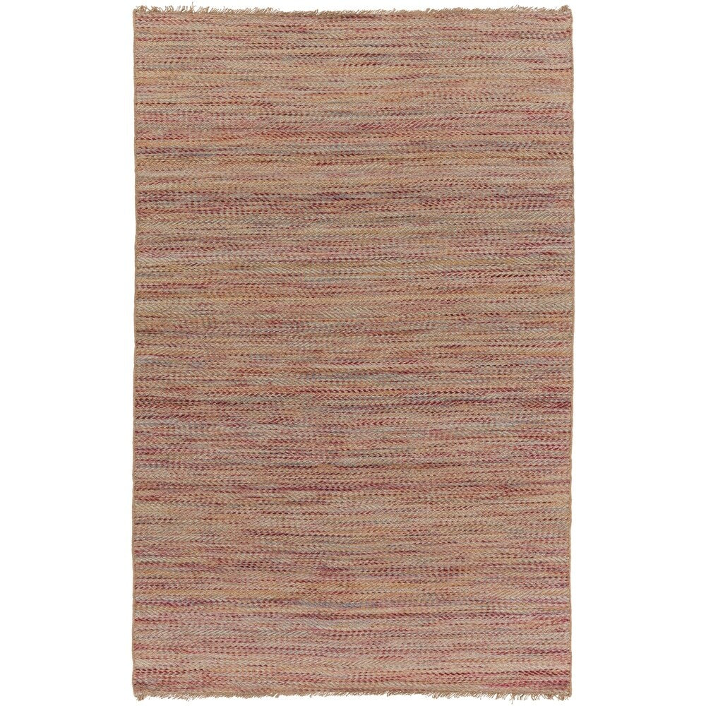 Hand-Woven Aileen Stripe Jute Area Rug