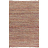 Hand-Woven Aileen Stripe Jute Area Rug