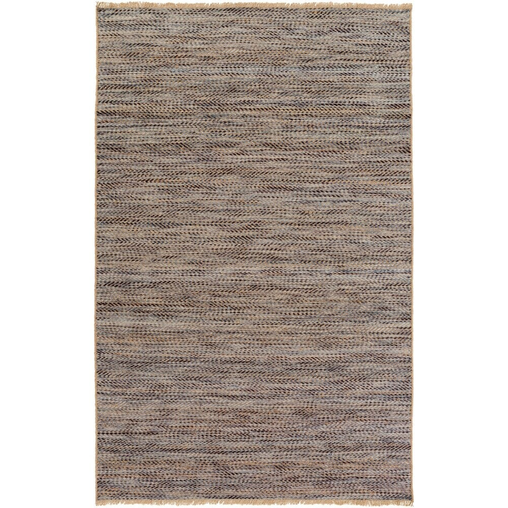 Hand-Woven Aileen Stripe Jute Area Rug