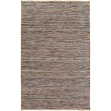 Hand-Woven Aileen Stripe Jute Area Rug