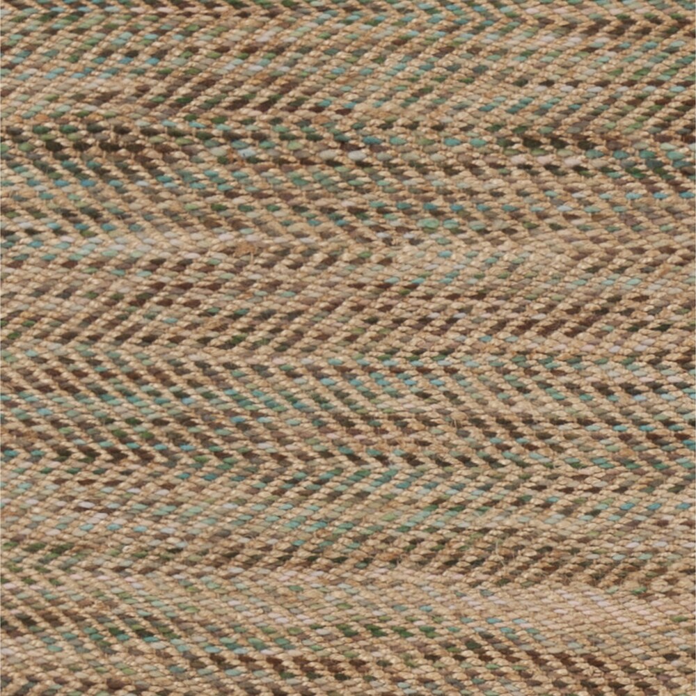 Hand-Woven Aileen Stripe Jute Area Rug
