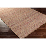 Hand-Woven Aileen Stripe Jute Area Rug