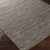 Hand-Woven Aileen Stripe Jute Area Rug