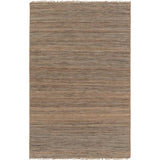 Hand-Woven Aileen Stripe Jute Area Rug
