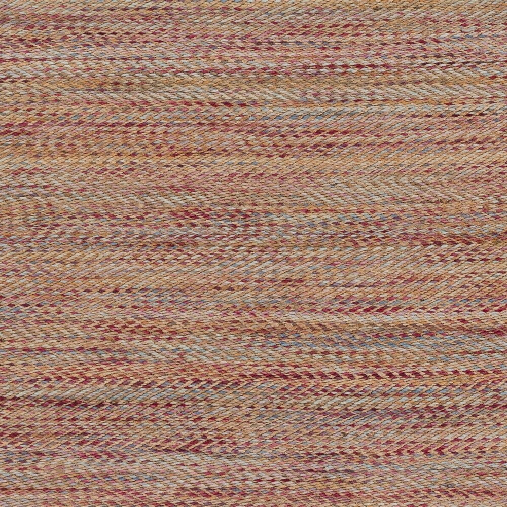 Hand-Woven Aileen Stripe Jute Area Rug