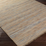 Hand-Woven Aileen Stripe Jute Area Rug