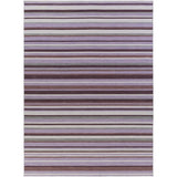 Hand-Woven Darryl Stripe Wool Area Rug