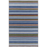 Hand-Woven Darryl Stripe Wool Area Rug