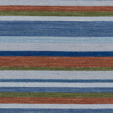 Hand-Woven Darryl Stripe Wool Area Rug