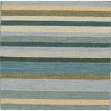 Hand-Woven Darryl Stripe Wool Area Rug