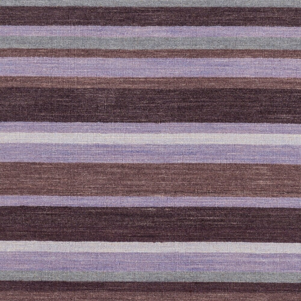 Hand-Woven Darryl Stripe Wool Area Rug